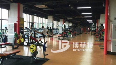 广州花都健身房图 向日葵污APP客户健身房案例